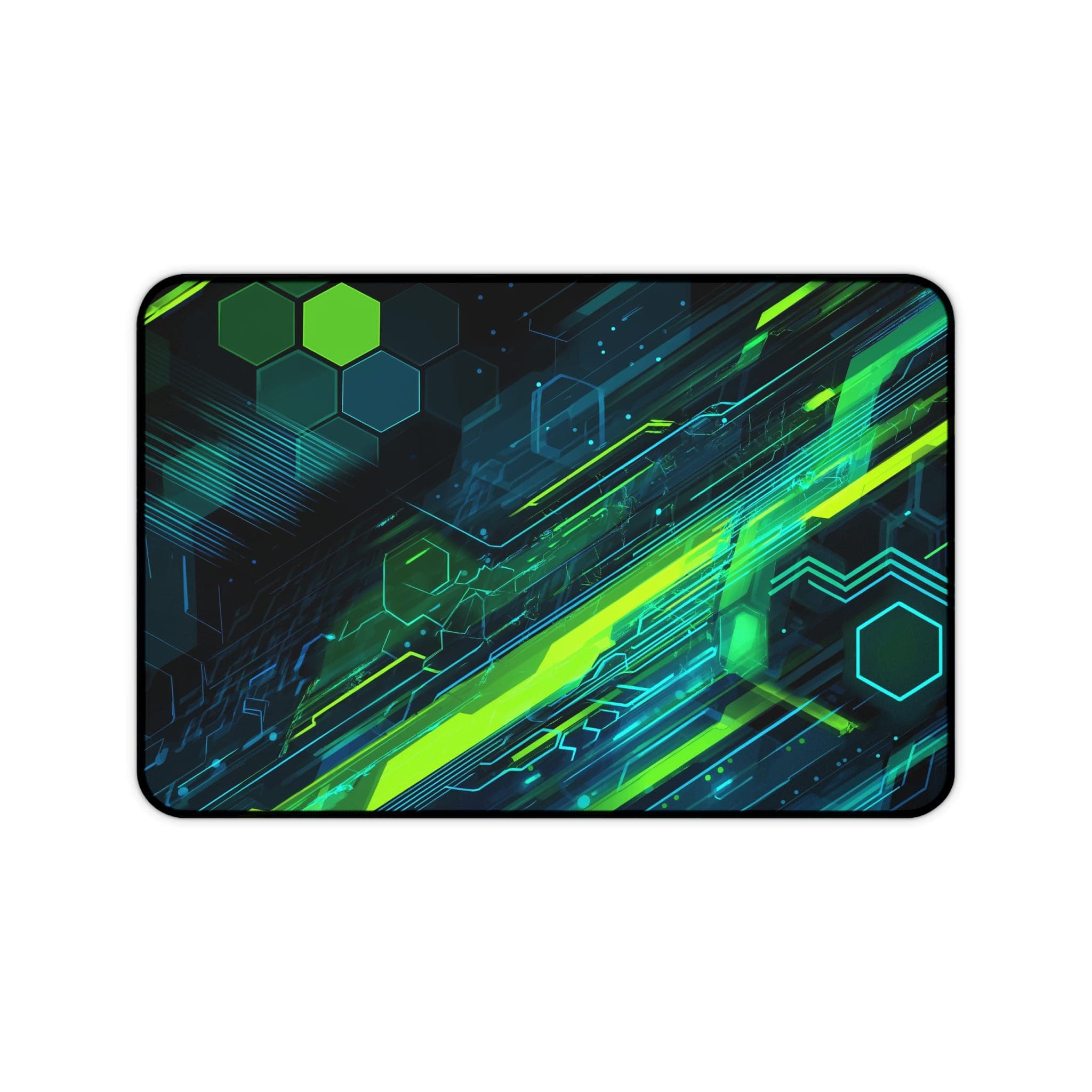Cyberpunk Schreibtischunterlage, Tech-Mauspad, Gaming-Schreibtischunterlage, Große Schreibtischunterlage, Futuristisches Zubehör, Ästhetische Schreibtischunterlage, PC-Zubehör