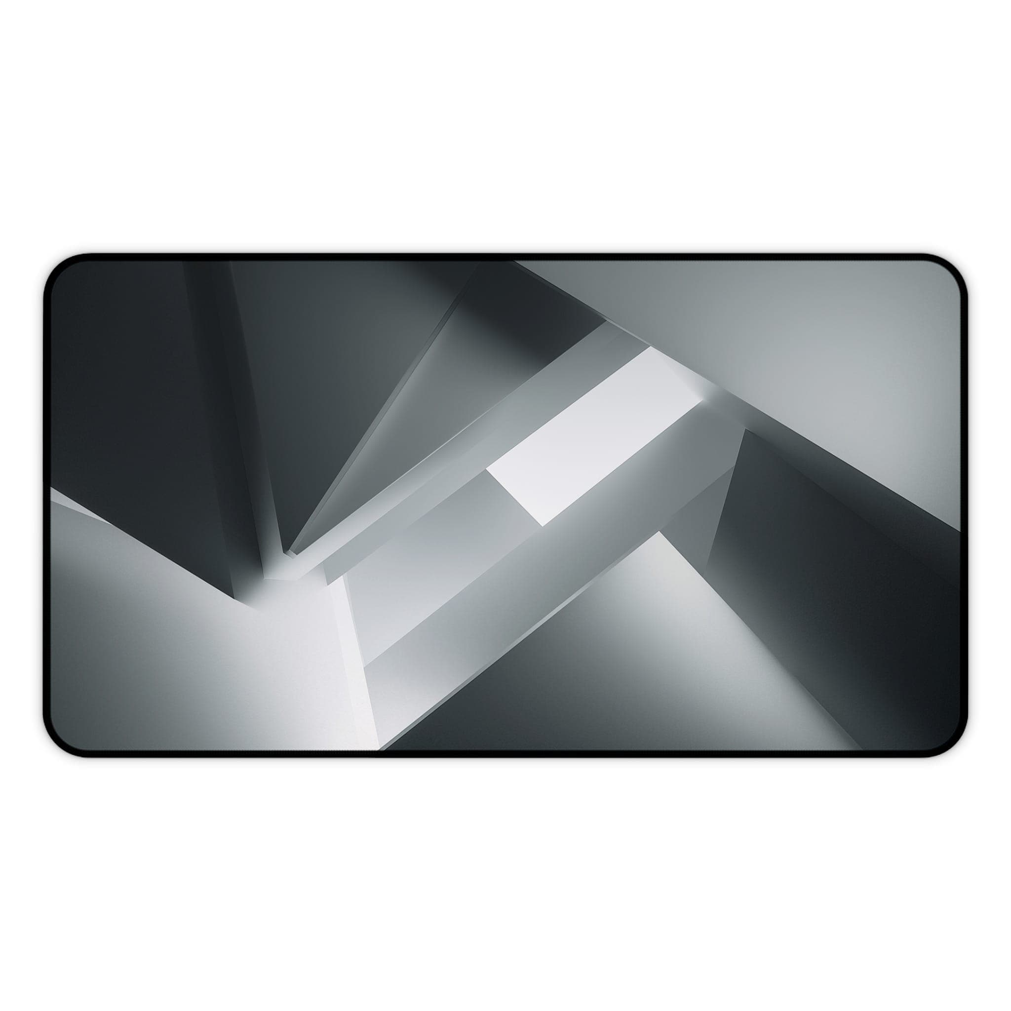 Geometrische Schreibtischunterlage, modernes Mauspad, abstrakte Schreibtischunterlage, Büro-Accessoires, minimalistisches Schreibtisch-Dekor, große Schreibtischunterlage, PC-Gaming-Schreibtischunterlage