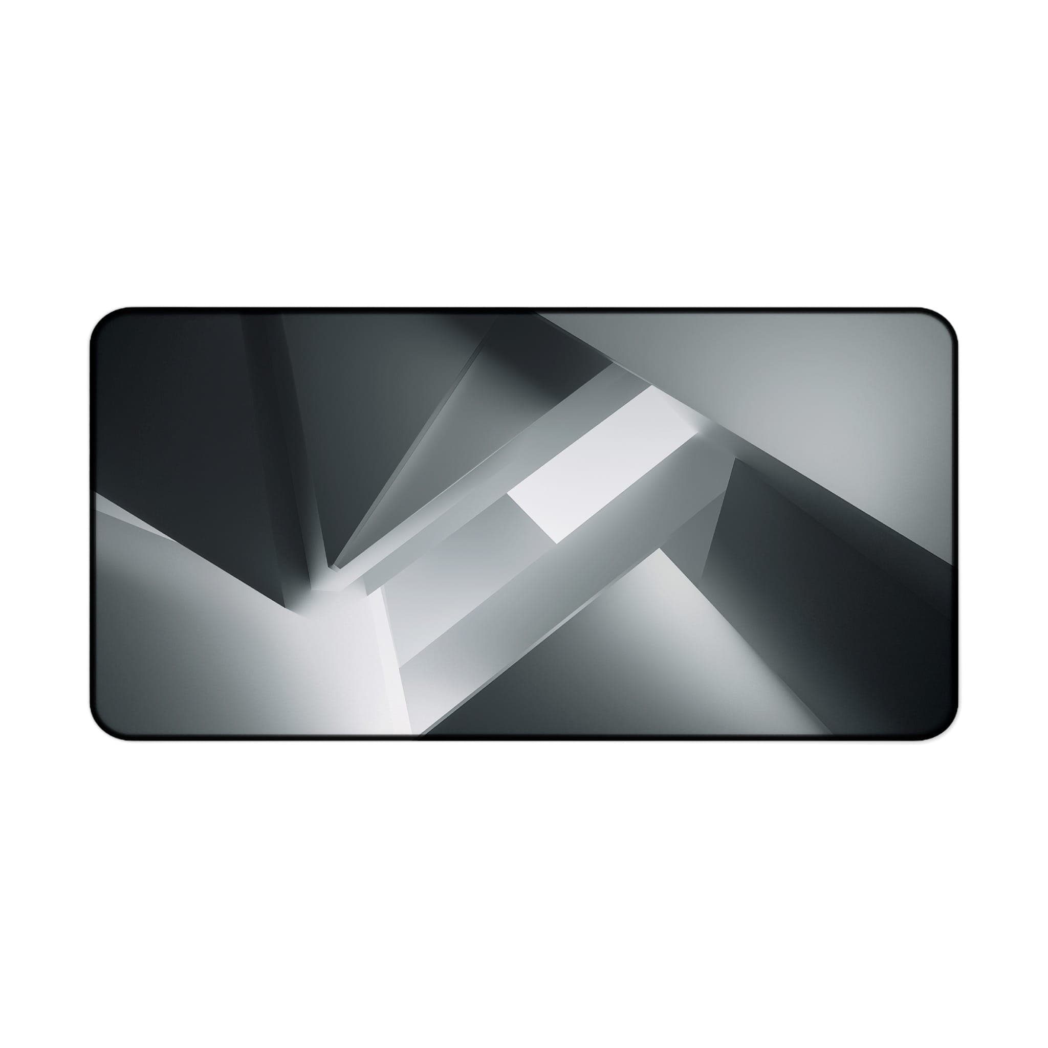 Geometrische Schreibtischunterlage, modernes Mauspad, abstrakte Schreibtischunterlage, Büro-Accessoires, minimalistisches Schreibtisch-Dekor, große Schreibtischunterlage, PC-Gaming-Schreibtischunterlage