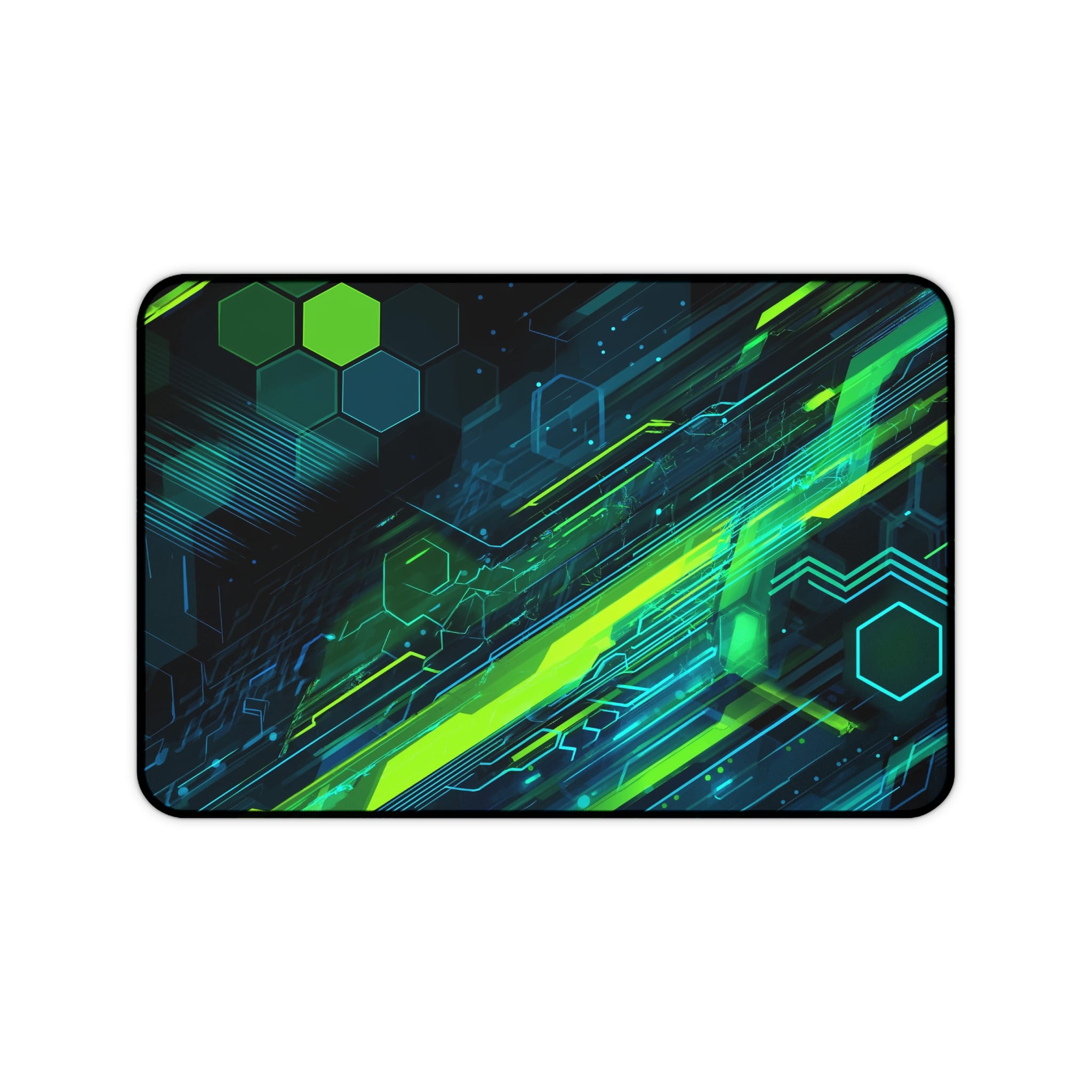 Cyberpunk Desk Mat, Tech Mouse Pad, Gaming Desk Pad, Large Desk Mat, Futuristic Accessories, Aesthetic Desk Mat, PC Accessories - Image 6