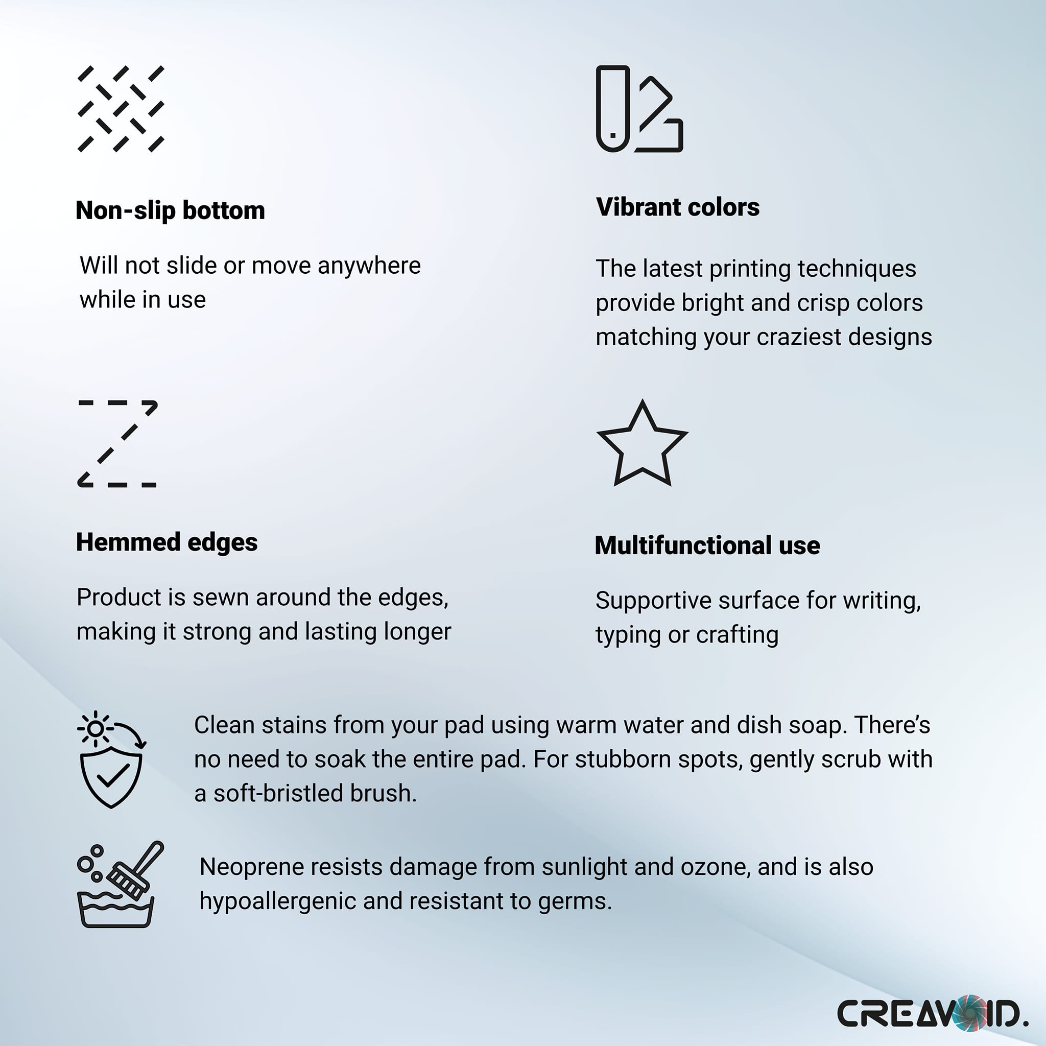 Bird Butterfly Desk Mat, Nature Mouse Pad, Botanical Desk Pad, Office Accessories, Computer Mat, Aesthetic Desk Decor, Large Desk Mat - Image 8